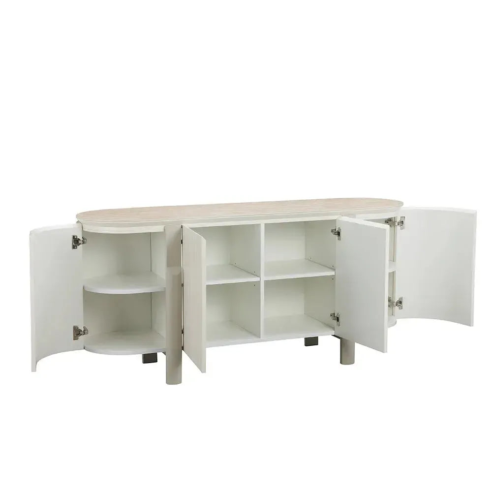 Athena - Large Sideboard (Matt Cream)
