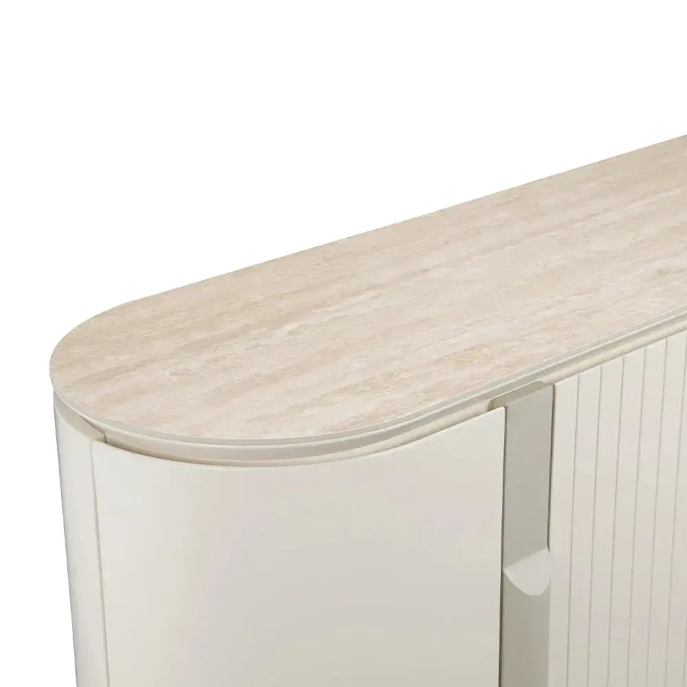 Athena - Large Sideboard (Matt Cream)