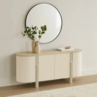 Athena - Large Sideboard (Matt Cream)
