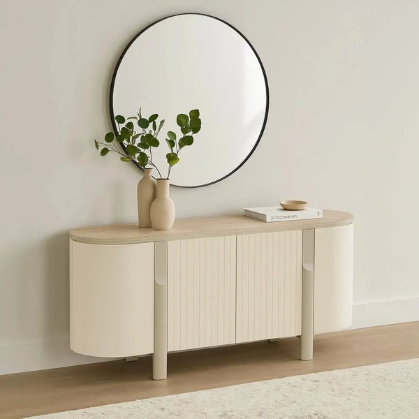 Athena - Large Sideboard (Matt Cream)