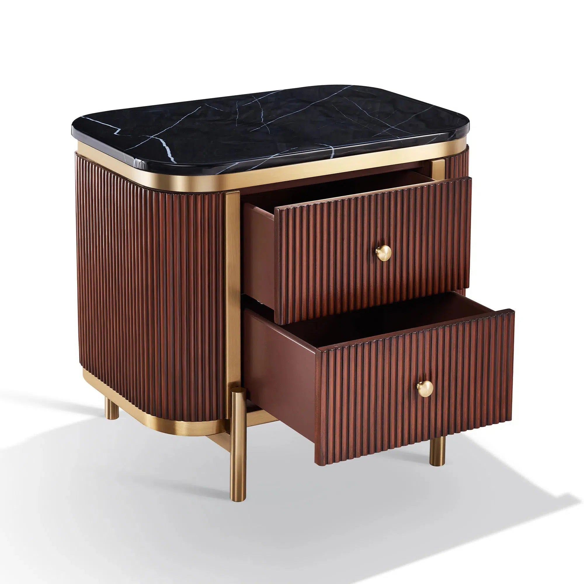 Aurelius - 2 Drawer Bedside