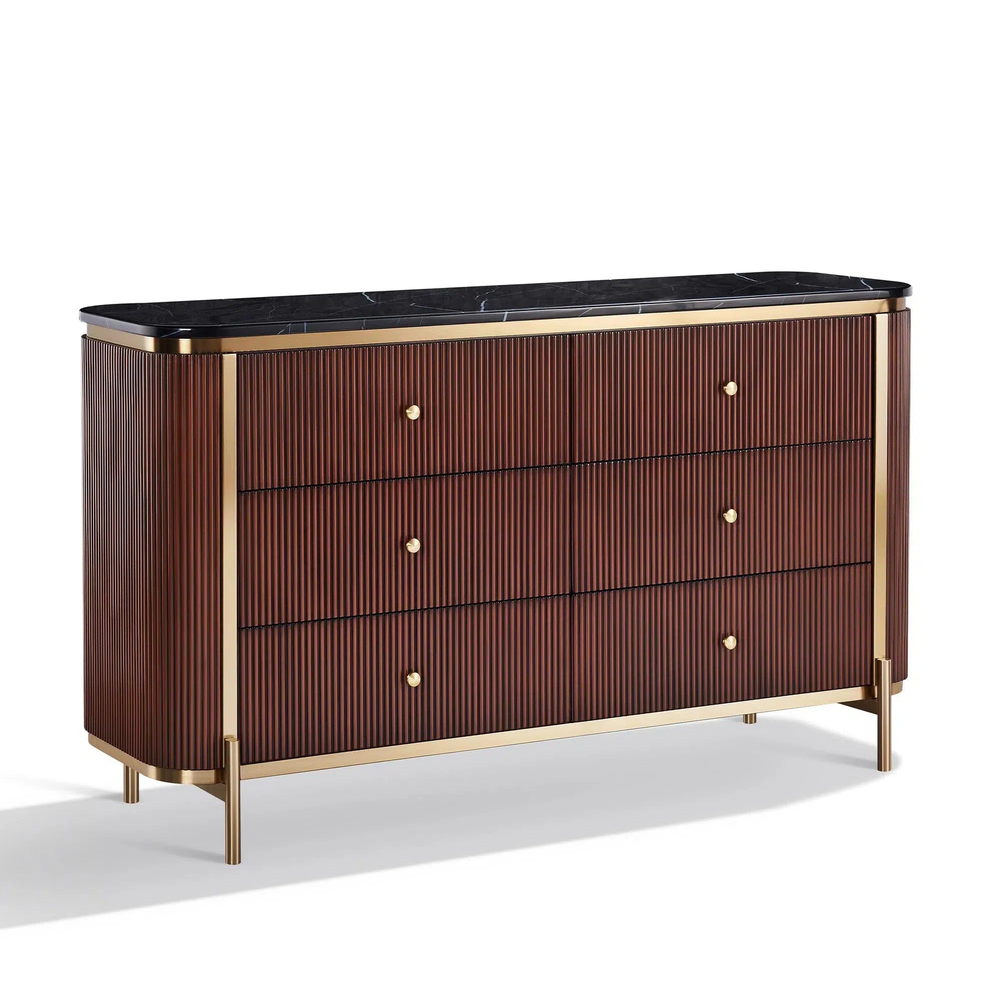 Aurelius - 6 Drawer Wide Chest