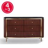 Aurelius - 6 Drawer Wide Chest