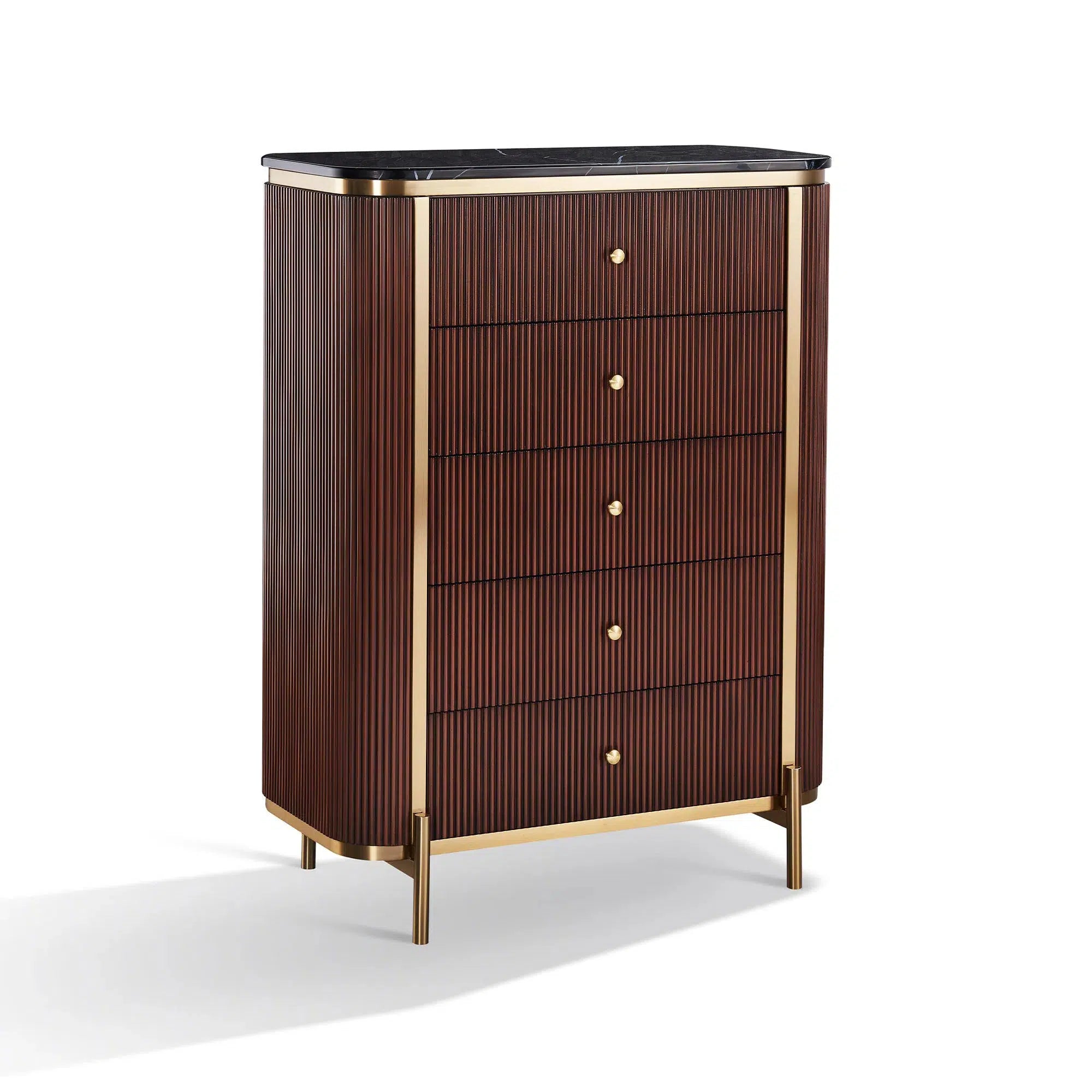 Aurelius - Tall 5 Drawer Chest