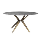 Avani - Grey Marble 1.5m Round Dining Table