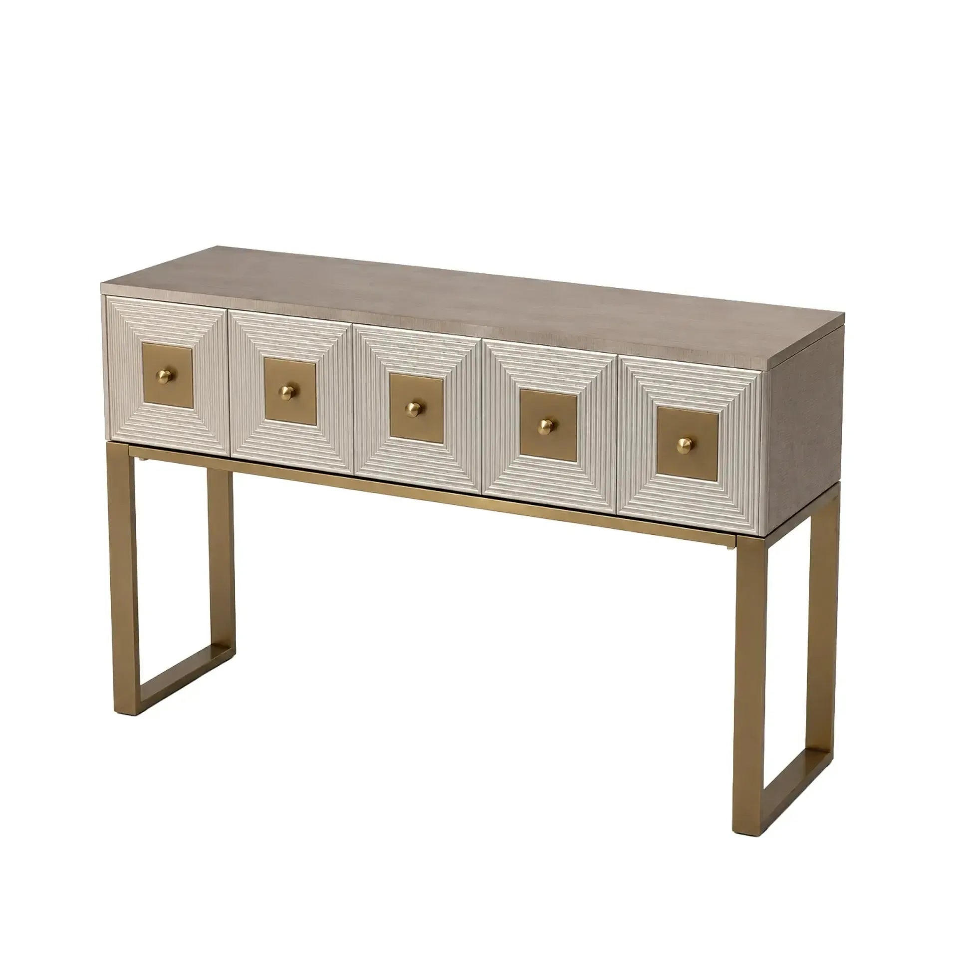 Aztec - 2 Drawer Console Table