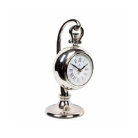 BSG-3115 Silver Circular Table Clock