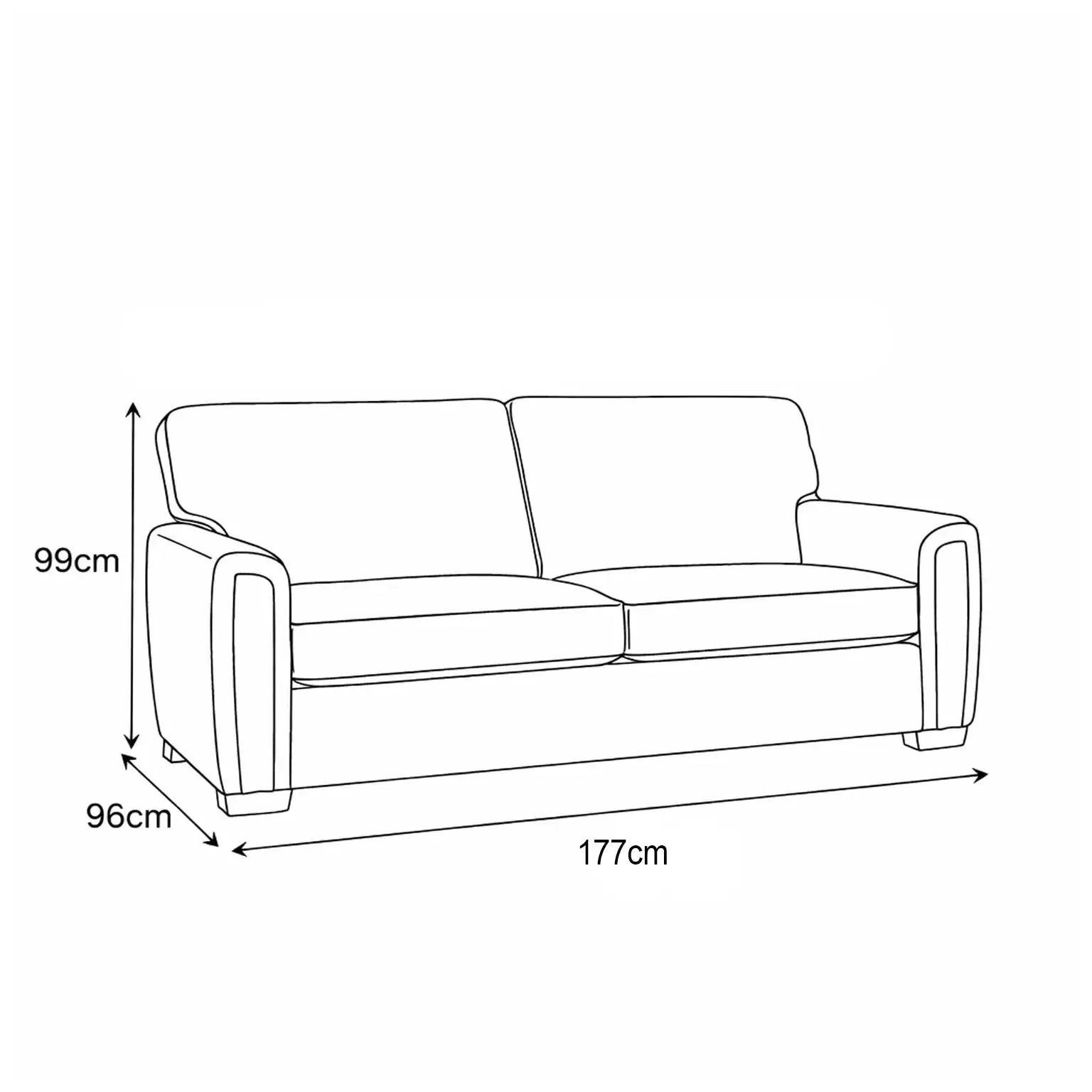 Belle 2 Seater Sofa