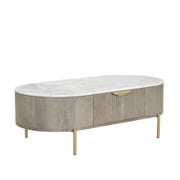 Bianca - Oval Coffee Table