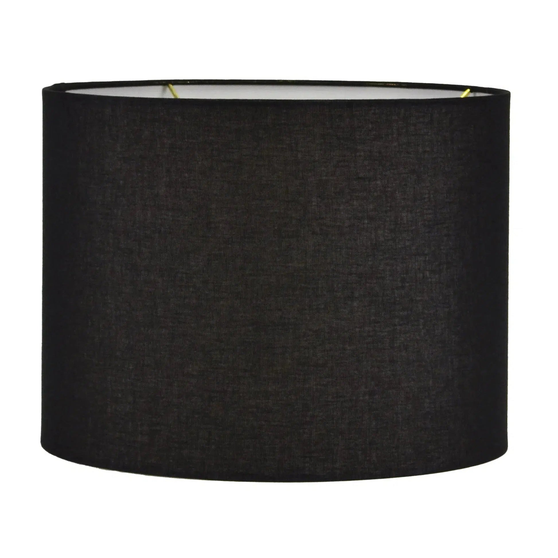 Black Ceramic Lamp with Black Linen Shade 2