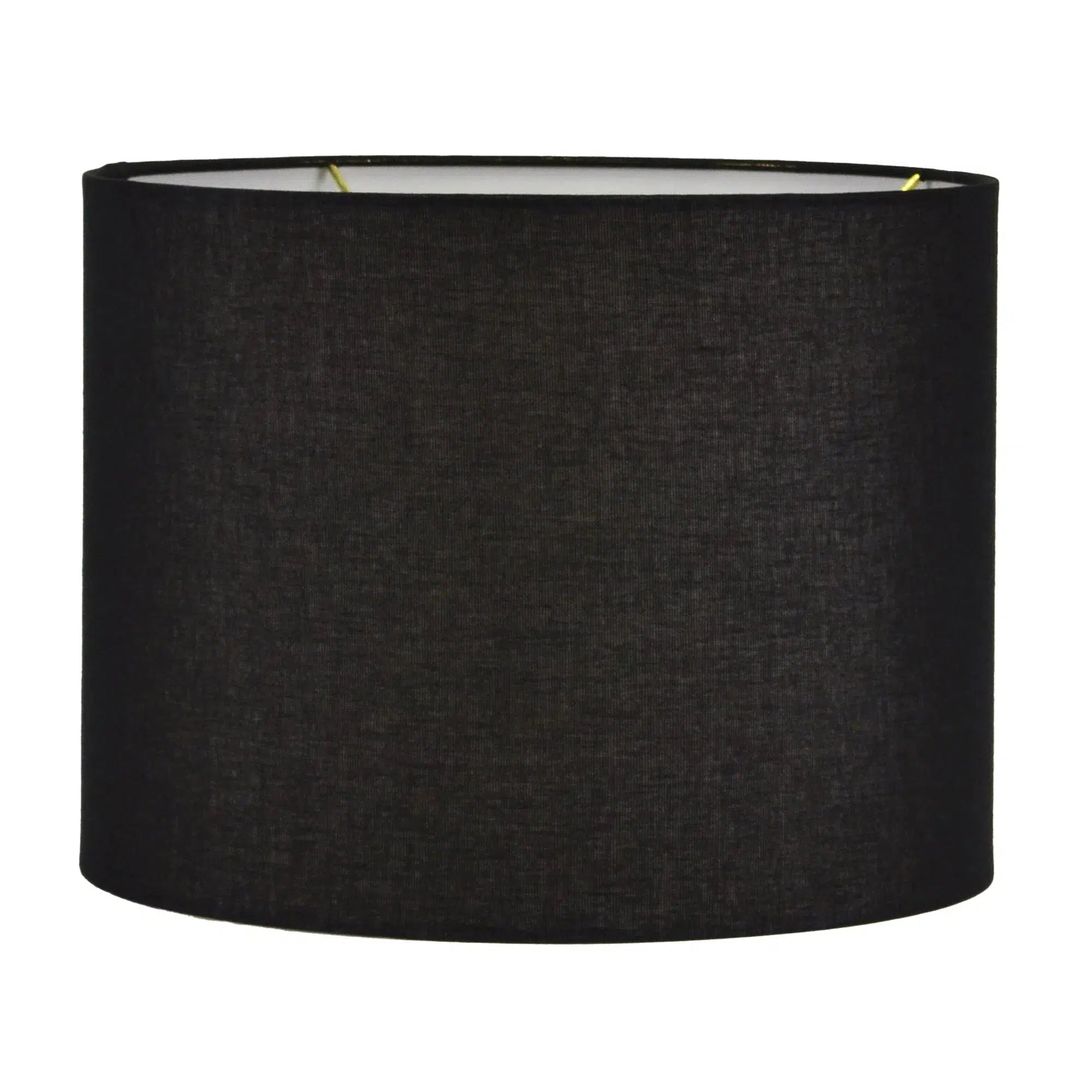 Black Ceramic Lamp with Black Linen Shade 2