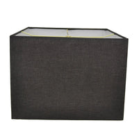 Black Ceramic Lamp with Black Linen Shade 6