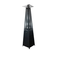 Black Pyramid Patio Heater