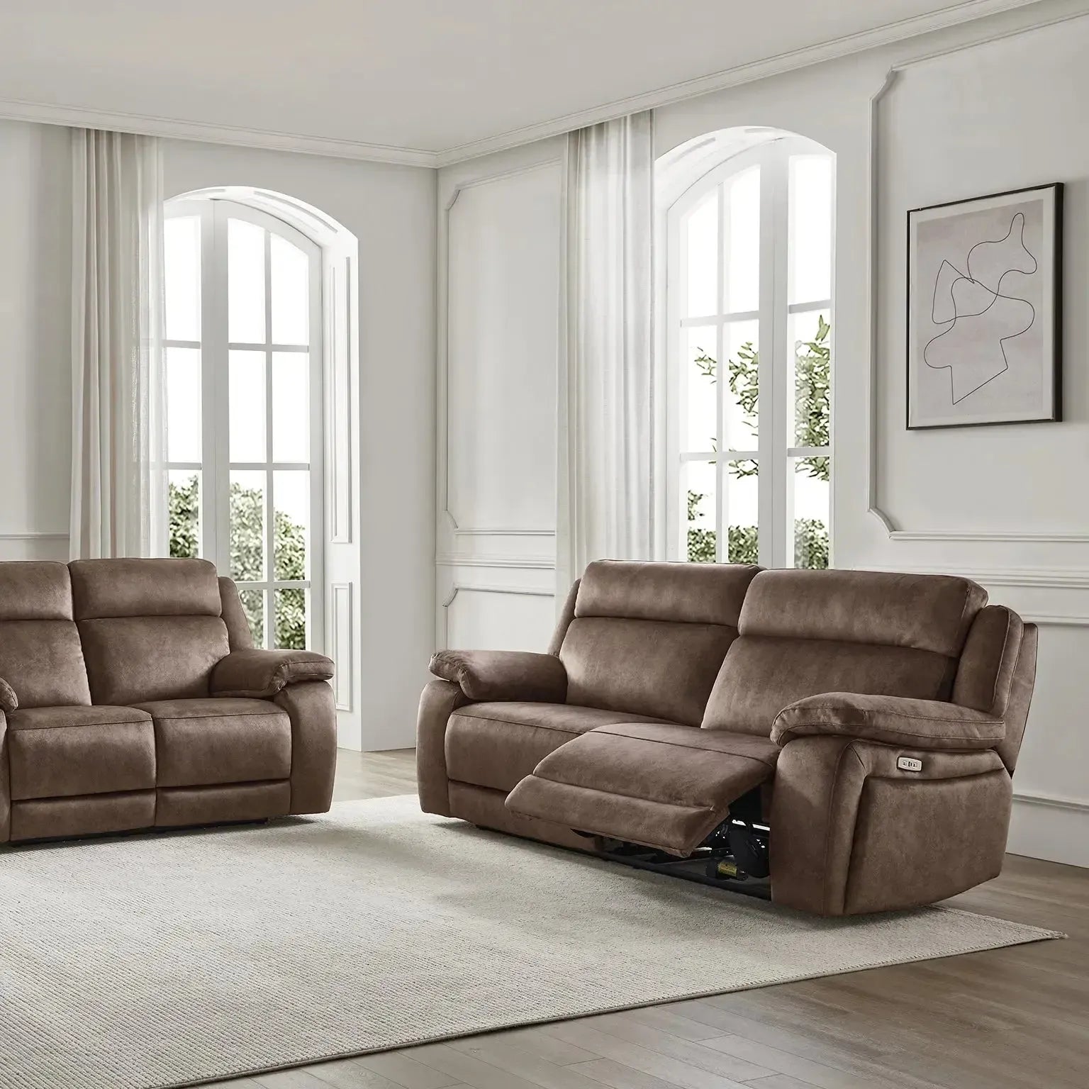 Bowden 3 Seater Power Recliner