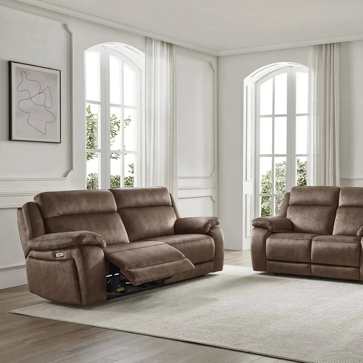 Bowden 3 Seater Power Recliner