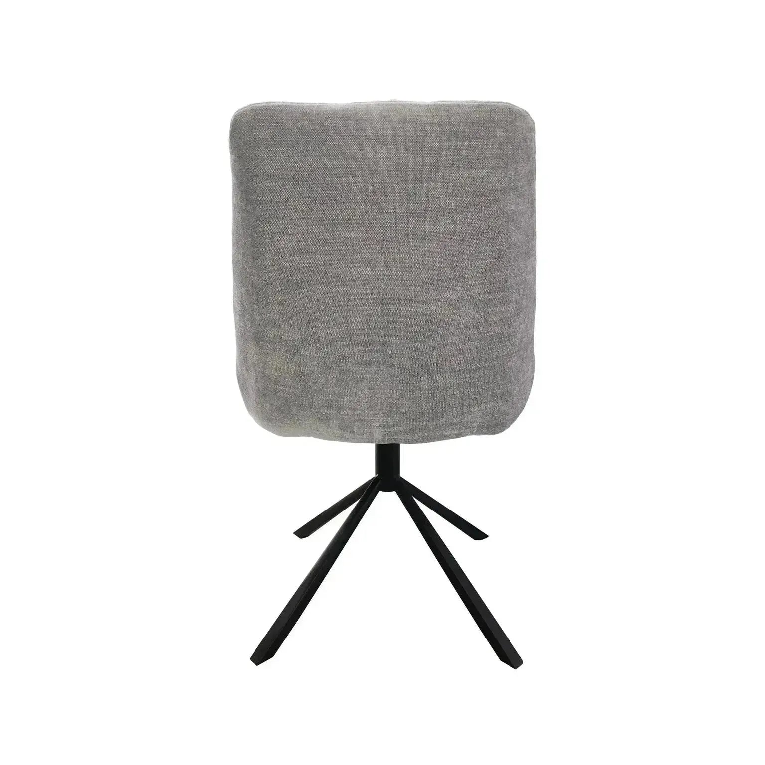 Brent Grey Dining Table and 4 Huxley Light Grey Dining Chairs