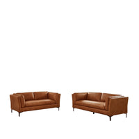 Brooks - 2 Seater Sofa - Cognac