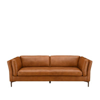 Brooks - 3 Seater Sofa - Cognac