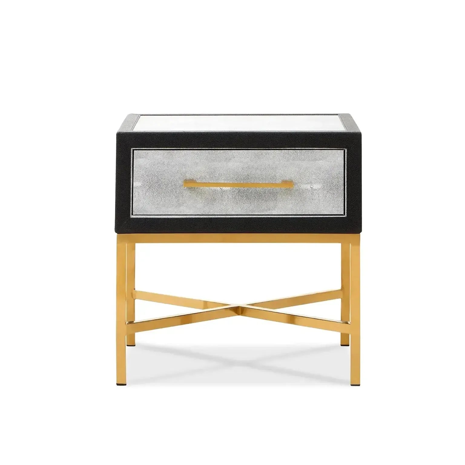 Cadiz - Grey Shagreen Side Table