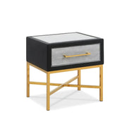 Cadiz - Grey Shagreen Side Table