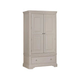 Cambridge - 2 Door 1 Drawer Wardrobe - Grey