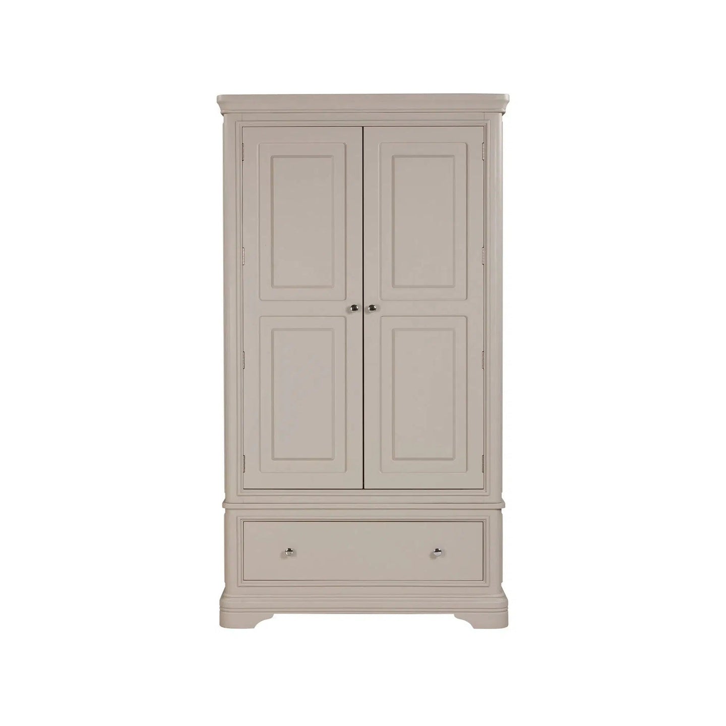 Cambridge - 2 Door 1 Drawer Wardrobe - Grey