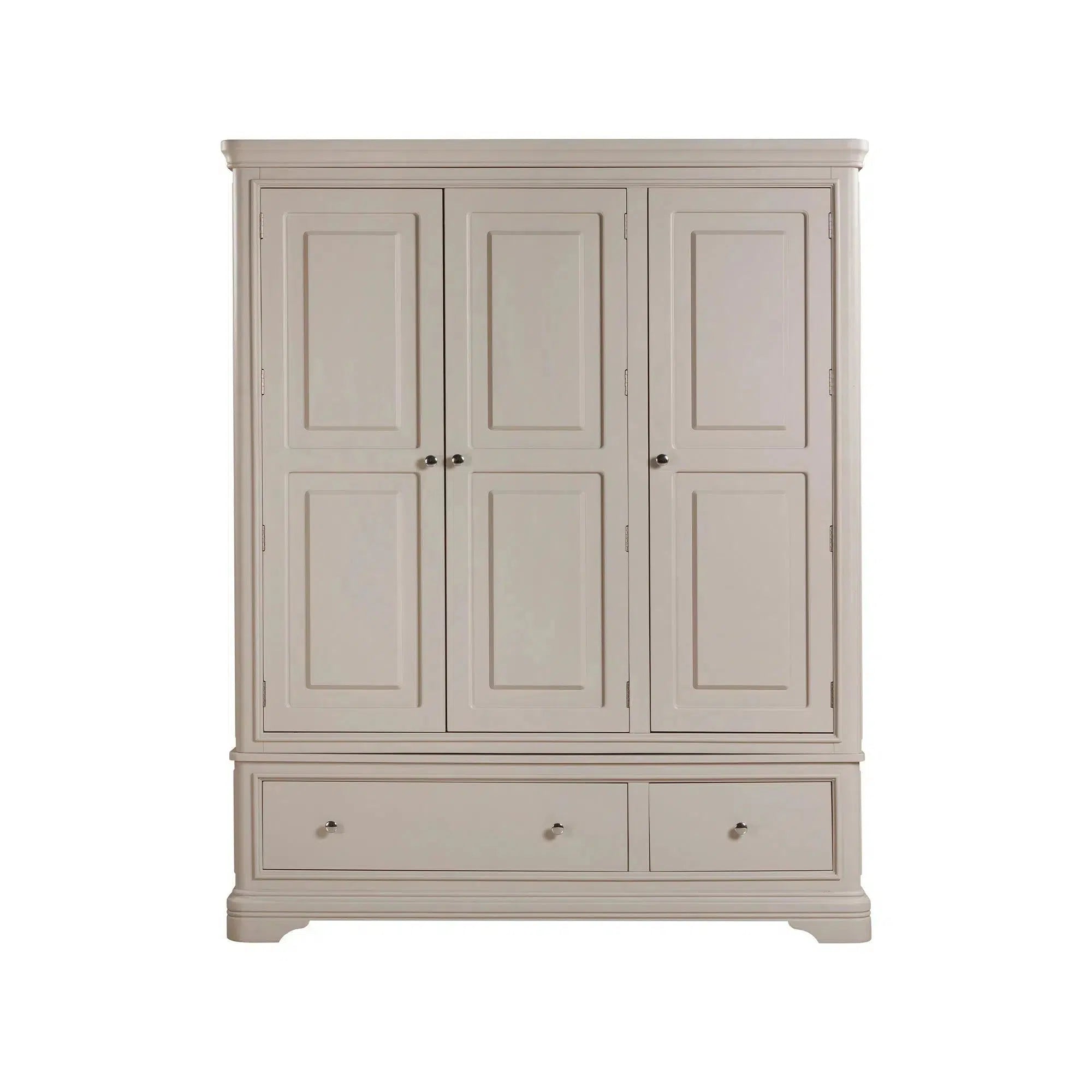 Cambridge - 3 Door 2 Drawer Wardrobe - Grey