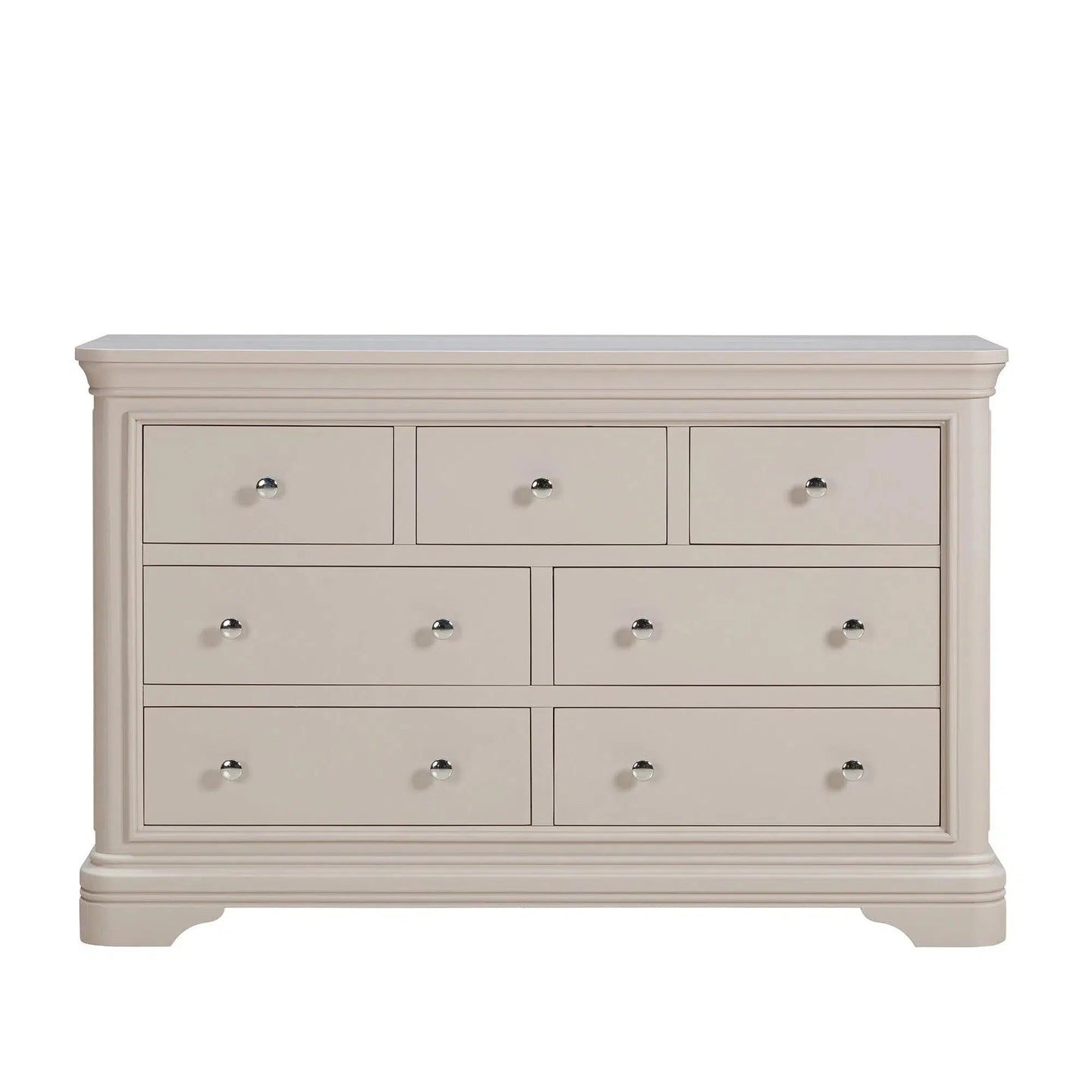 Cambridge - 3 Over 4 Drawer Chest - Grey