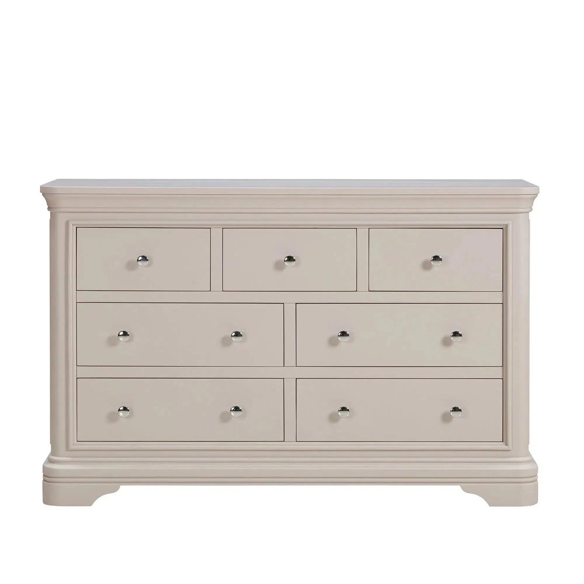 Cambridge - 3 Over 4 Drawer Chest - Grey