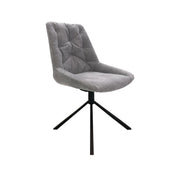 Camilla Dining Table and 4 Light Grey Huxley Chairs