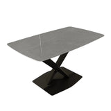 Carrera- Matt Grey Dining Table 1.8m