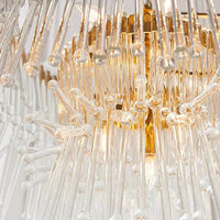 Celia - XL Chandelier with Glass Rods