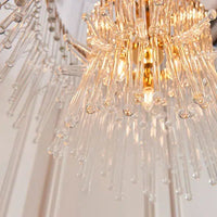 Celia - XL Chandelier with Glass Rods