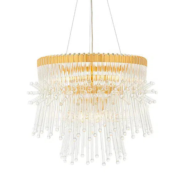 Celia - XL Chandelier with Glass Rods