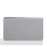 Champagne Silver and Gold Geometric 3 Door Sideboard