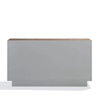 Champagne Silver and Gold Sunburst 3 Door Sideboard