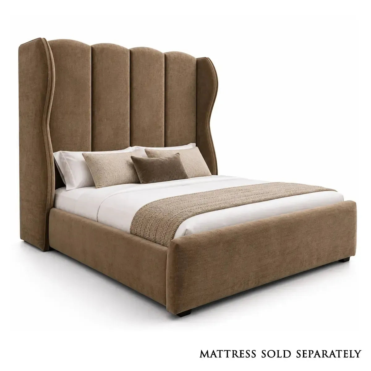 Clover King Size Bed in Zara Coco