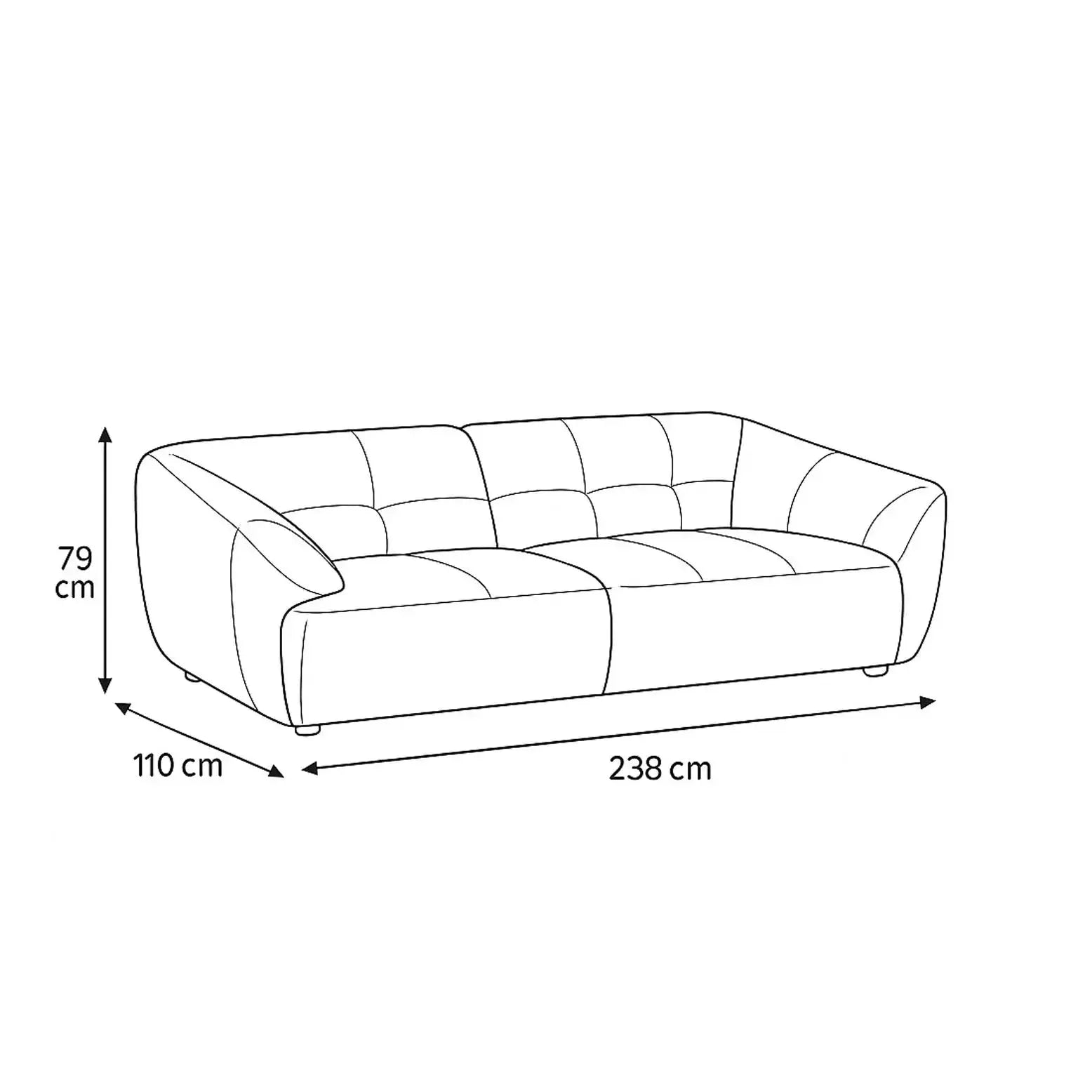 Corban - 3 Seater Sofa