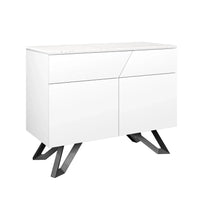 Cruz White - Small Sideboard