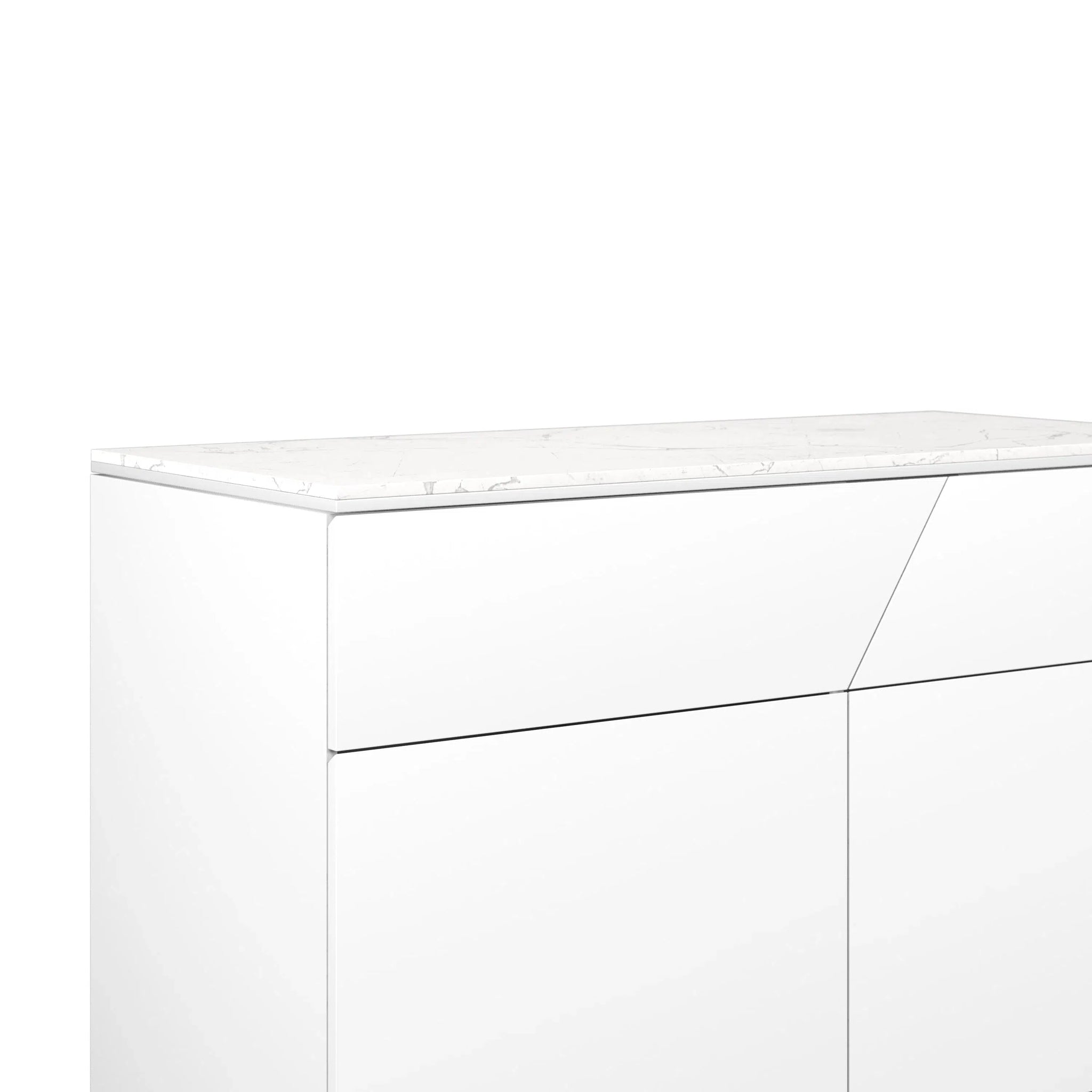 Cruz White - Small Sideboard