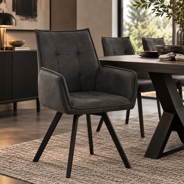 Daria Dining Chair - Grey