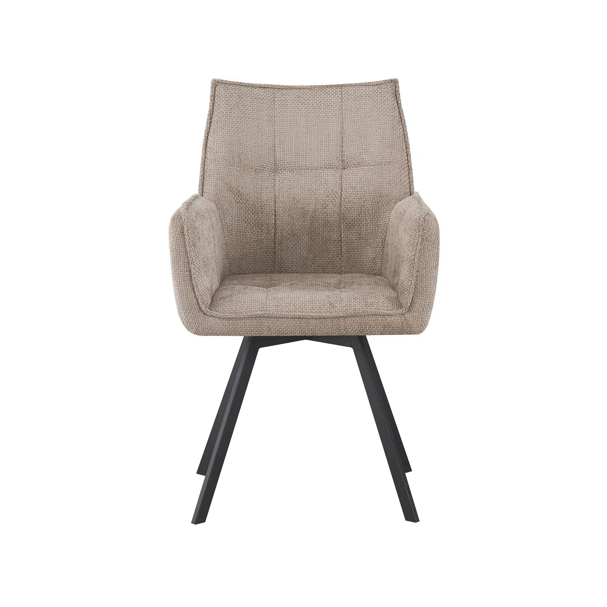 Daria Dining Chair - Weave Taupe