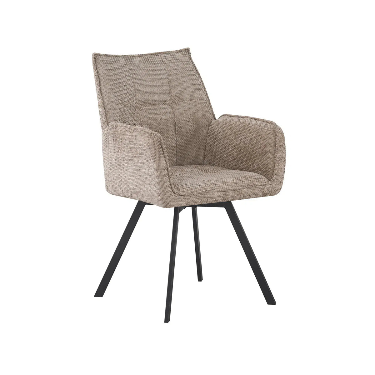 Fedele Ext Dining Table and 4 Daria Chairs
