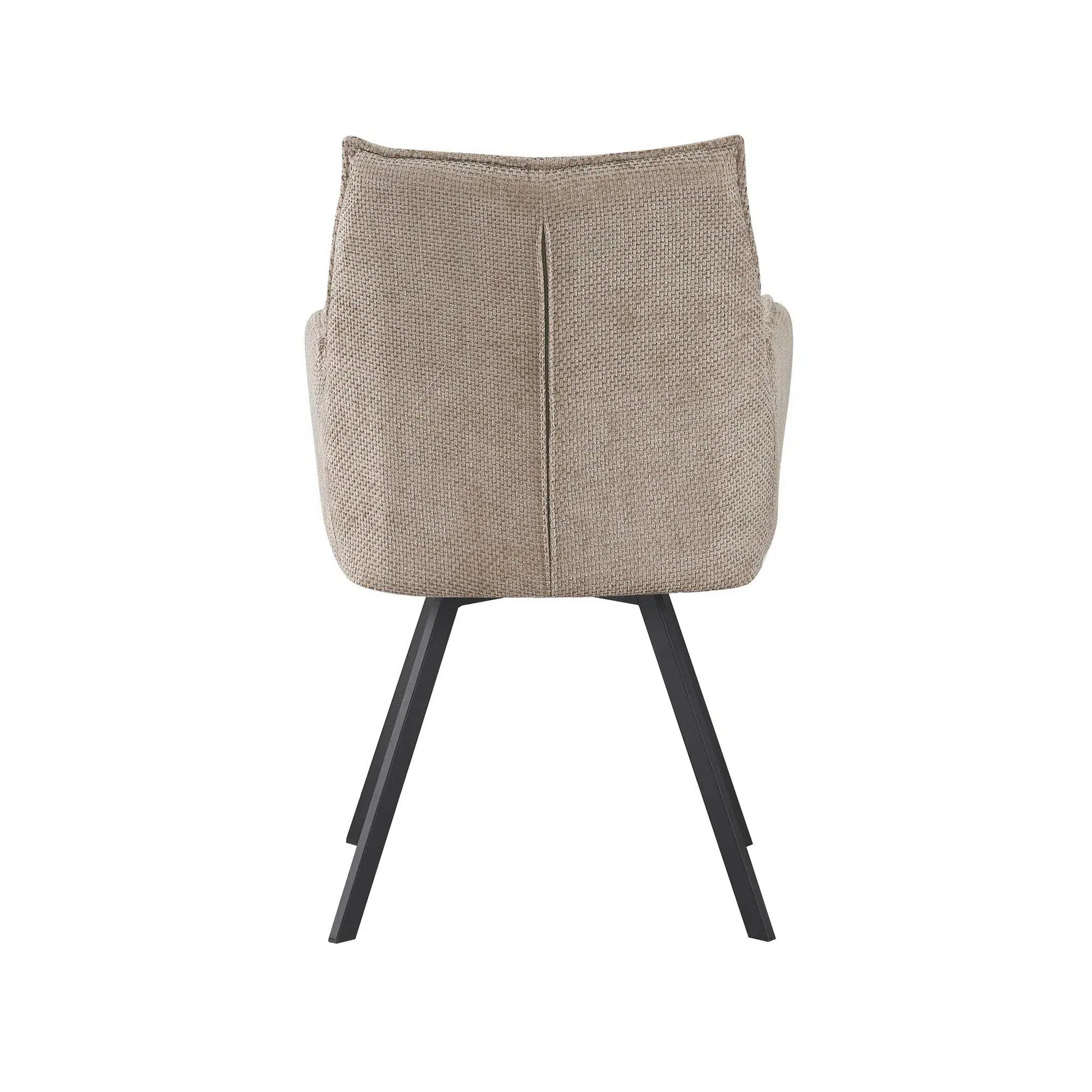 Daria Dining Chair - Weave Taupe
