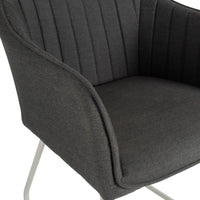 Dark Grey Capri Dining Chair