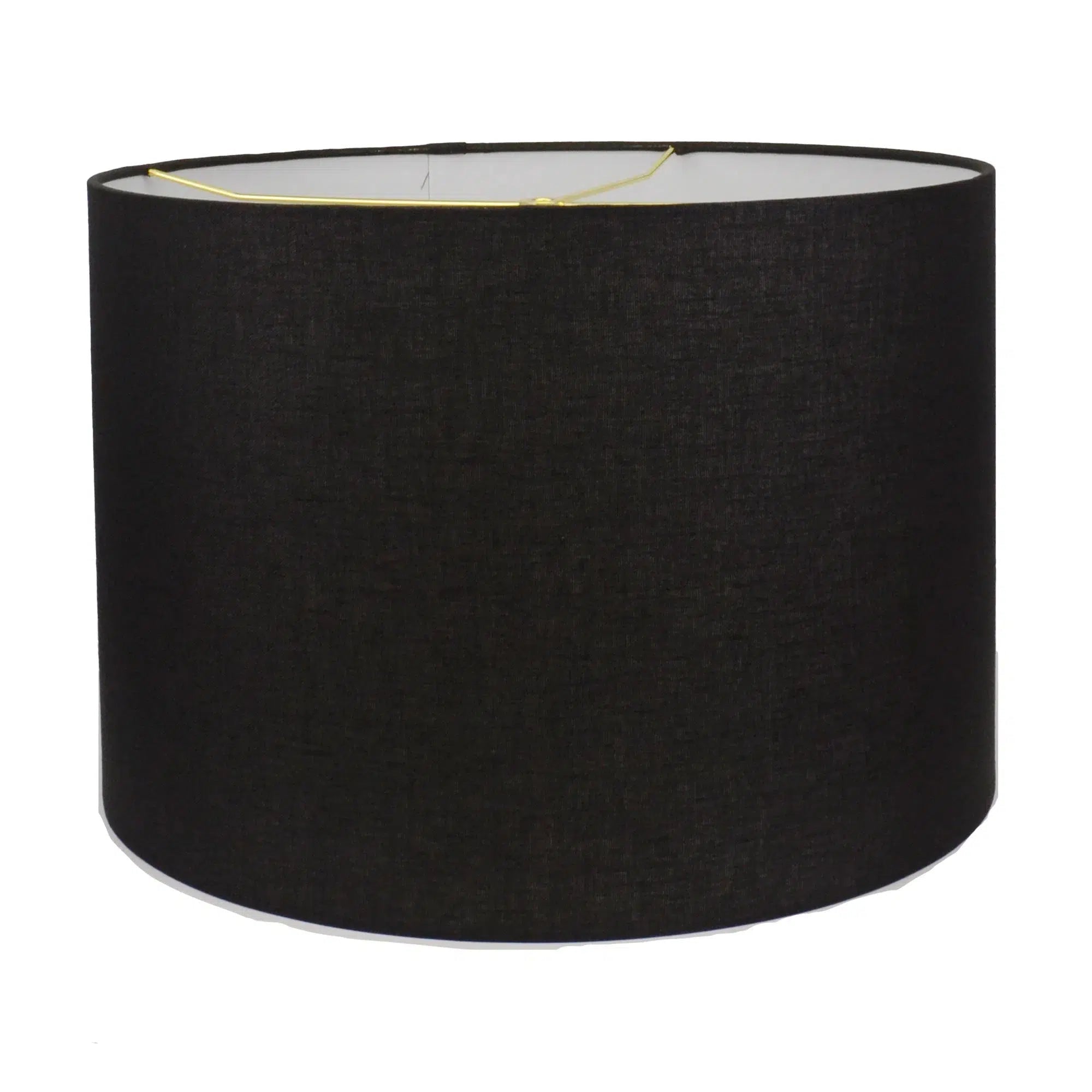 Dark Grey Ceramic Lamp with Black Linen Shade 2