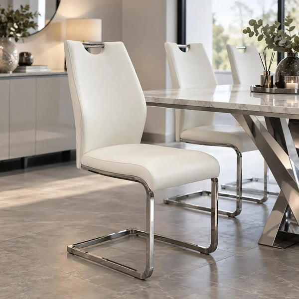 Detroit - Dining Chair White