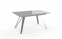 Detroit Extending Dining Table - Grey. 1.5