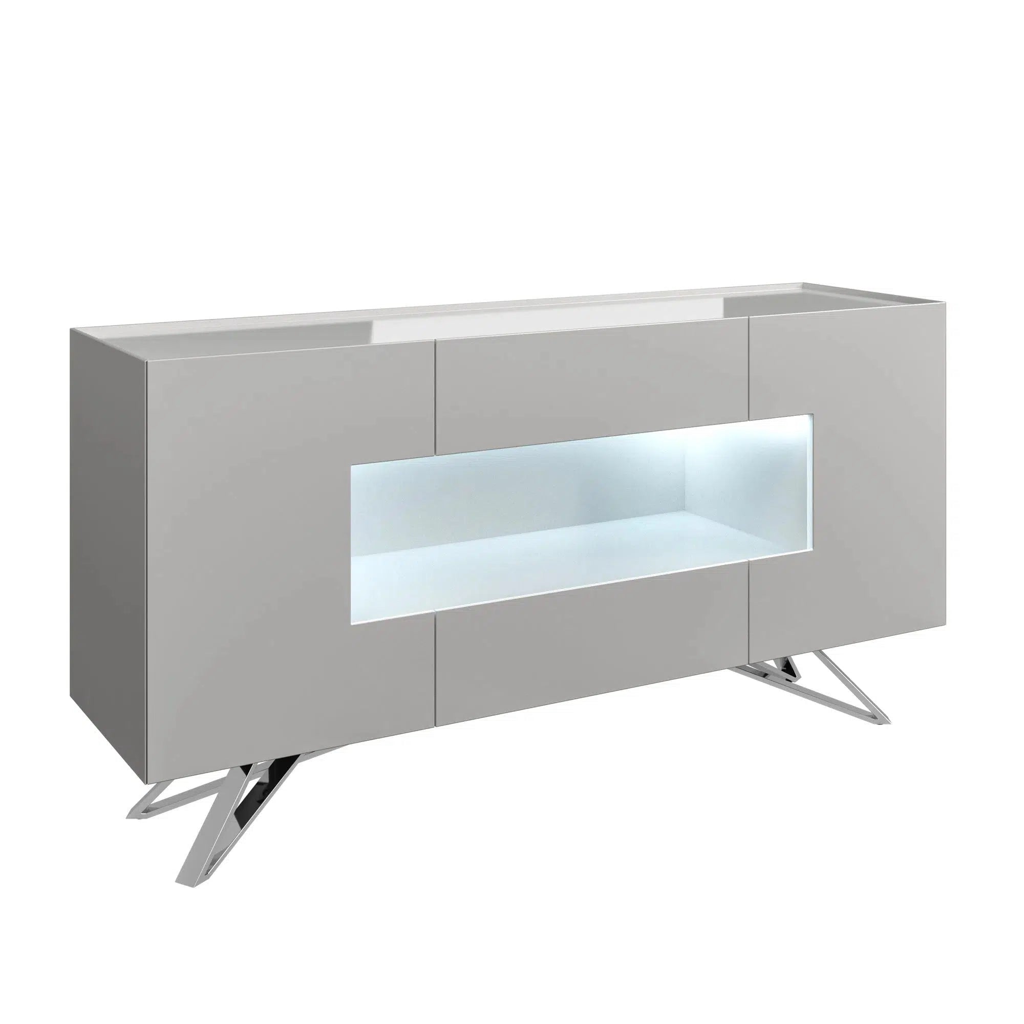 Detroit LED Sideboard - Grey