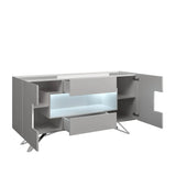 Detroit LED Sideboard - Grey